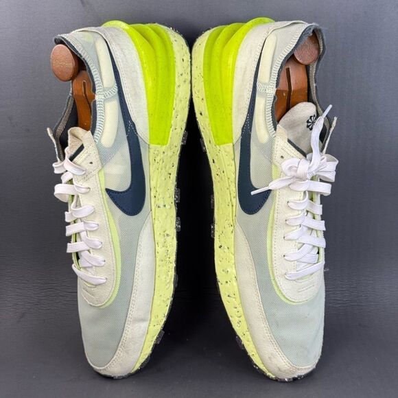 Nike Waffle One Crater Lime Ice athletic sneaker shoes men’s size 15